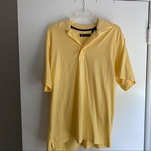 Yellow Oxford Golf Polo